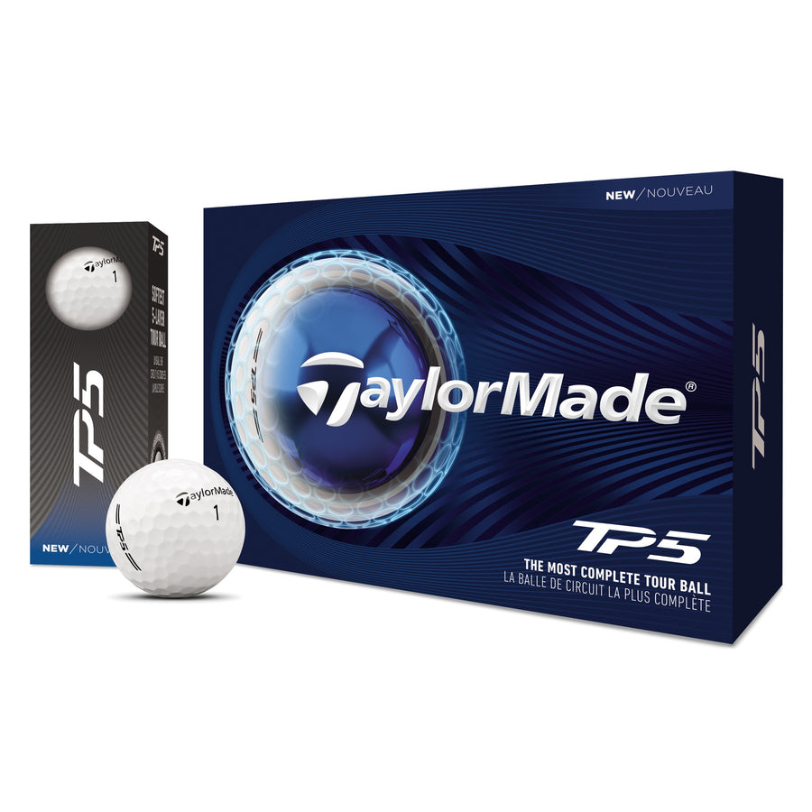 TaylorMade TP5 — Logo-Golfball
