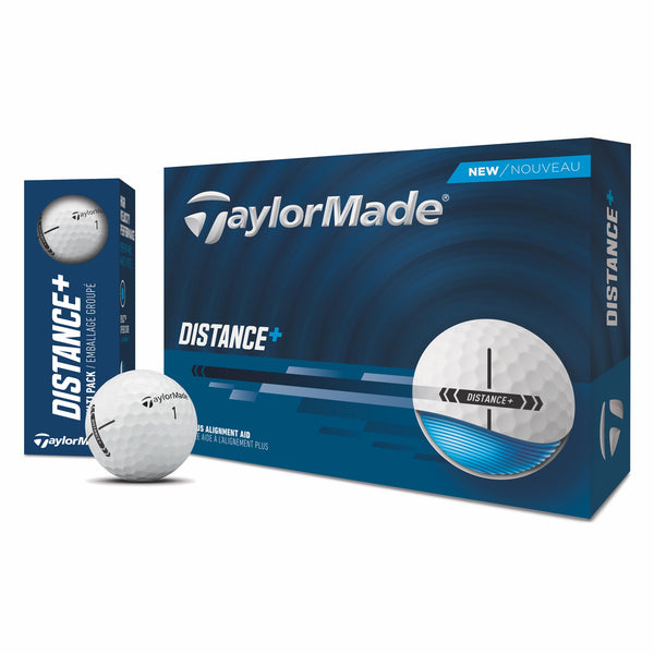 TaylorMade Distance+ — Logo-Golfball