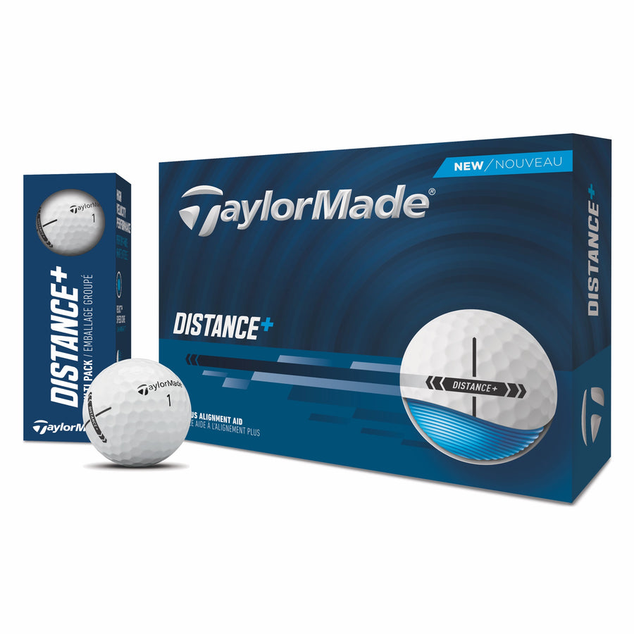TaylorMade Distance+ — Logo-Golfball